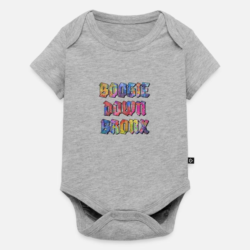 Boogie Down Bronx - Body à manches courtes Premium Bébé - gris chiné