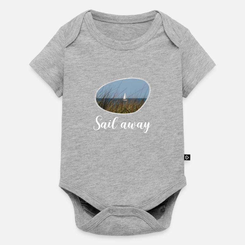 Sail away - Body à manches courtes Premium Bébé - gris chiné