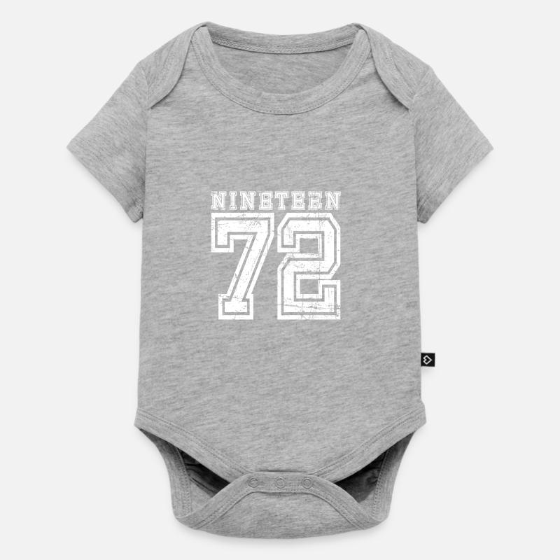 1972 NINETEEN - Body à manches courtes Premium Bébé - gris chiné