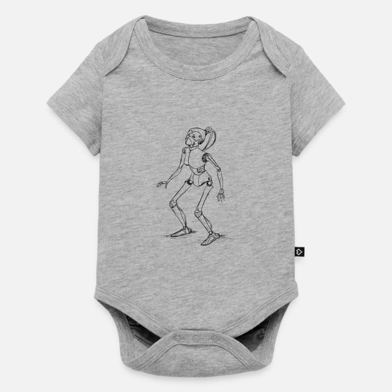Cyberpunk - Body à manches courtes Premium Bébé - gris chiné