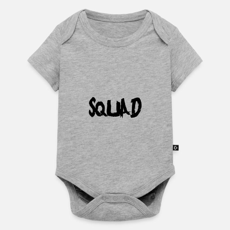 équipe - Body à manches courtes Premium Bébé - gris chiné