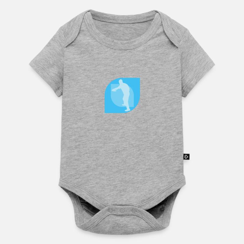 Disc Disc Golf Disc Golf - Body à manches courtes Premium Bébé - gris chiné