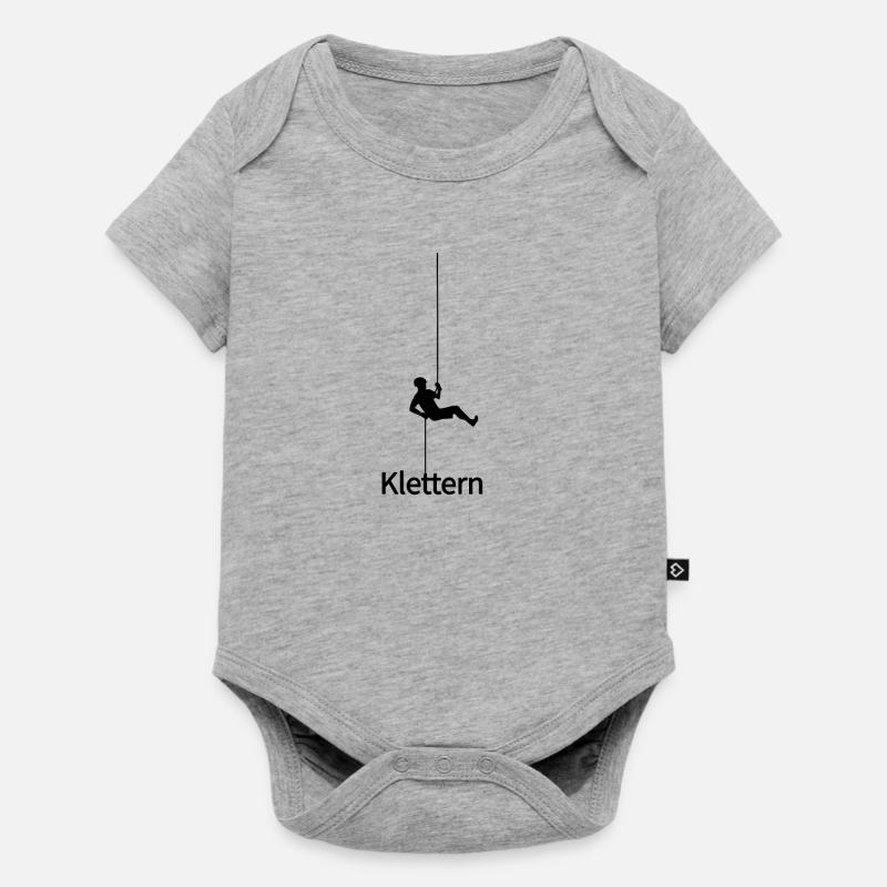 Escalade - Body à manches courtes Premium Bébé - gris chiné