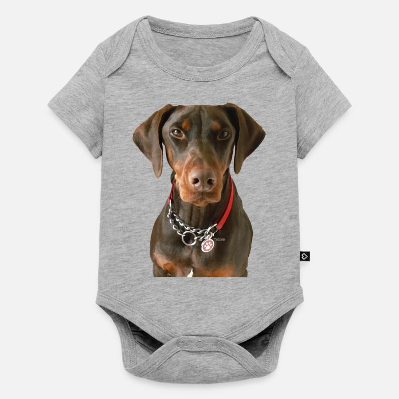 Ruby Doo - Baby Premium short-sleeve bodysuit - heather grey