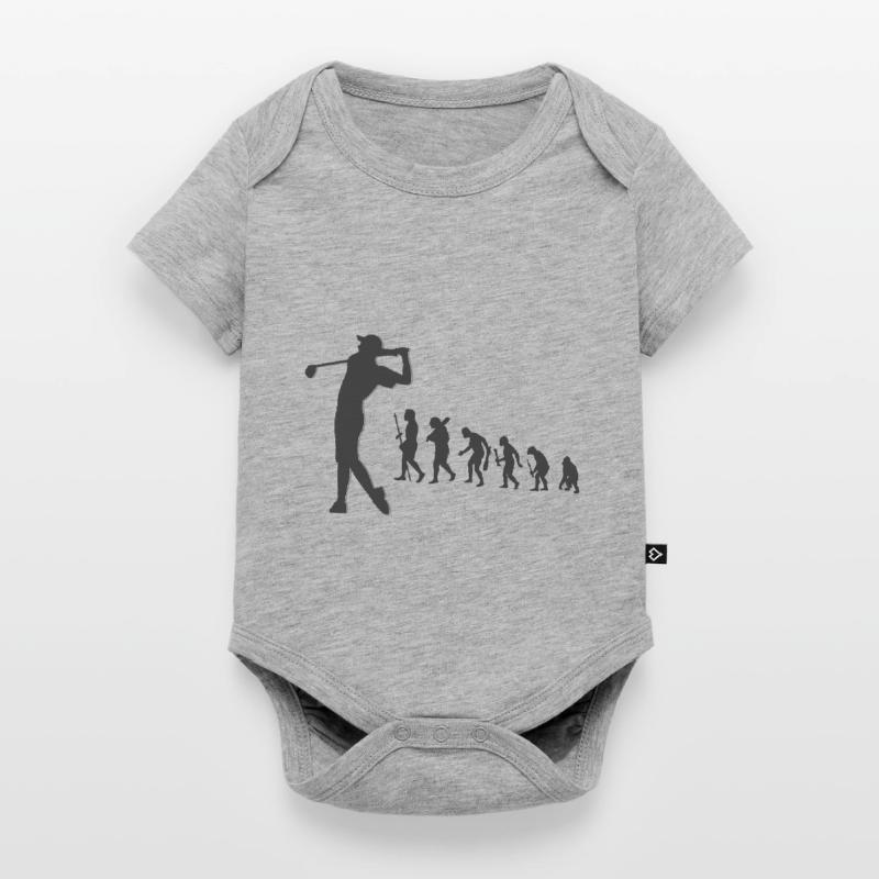Evolution Golf Golfeur tee Evolution Body à manches courtes Premium Bébé