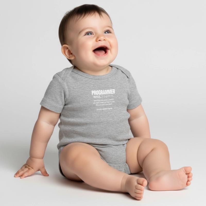 Programmeur Nom Funny Software Engineer Coder Body à manches courtes Premium Bébé