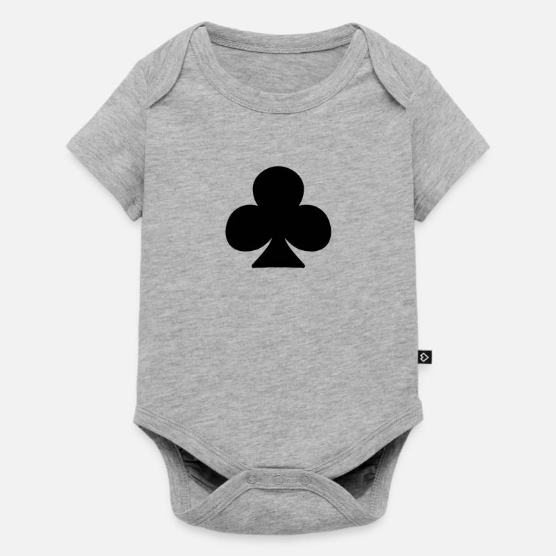 Croix - Body à manches courtes Premium Bébé - gris chiné