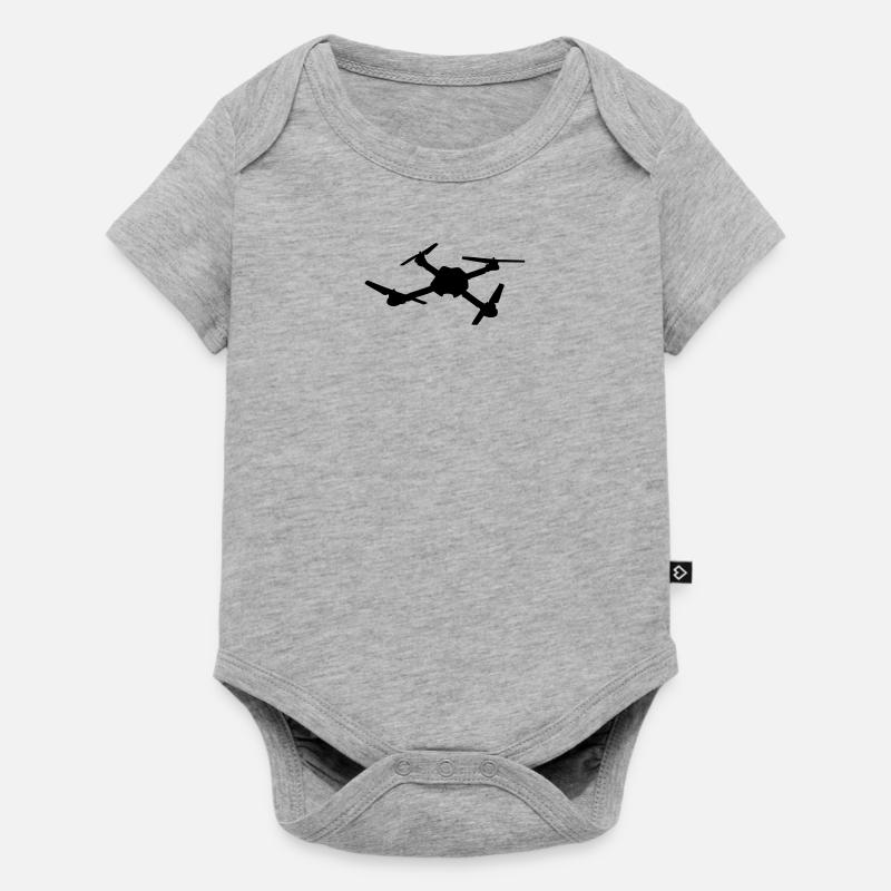 Quadrocopter - Body à manches courtes Premium Bébé - gris chiné