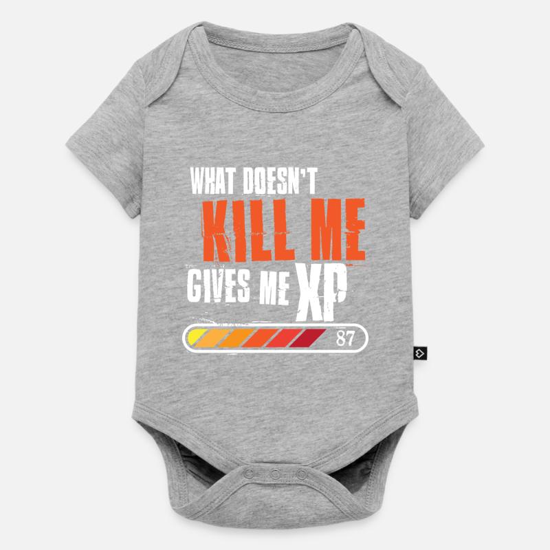 Gamer - Body à manches courtes Premium Bébé - gris chiné