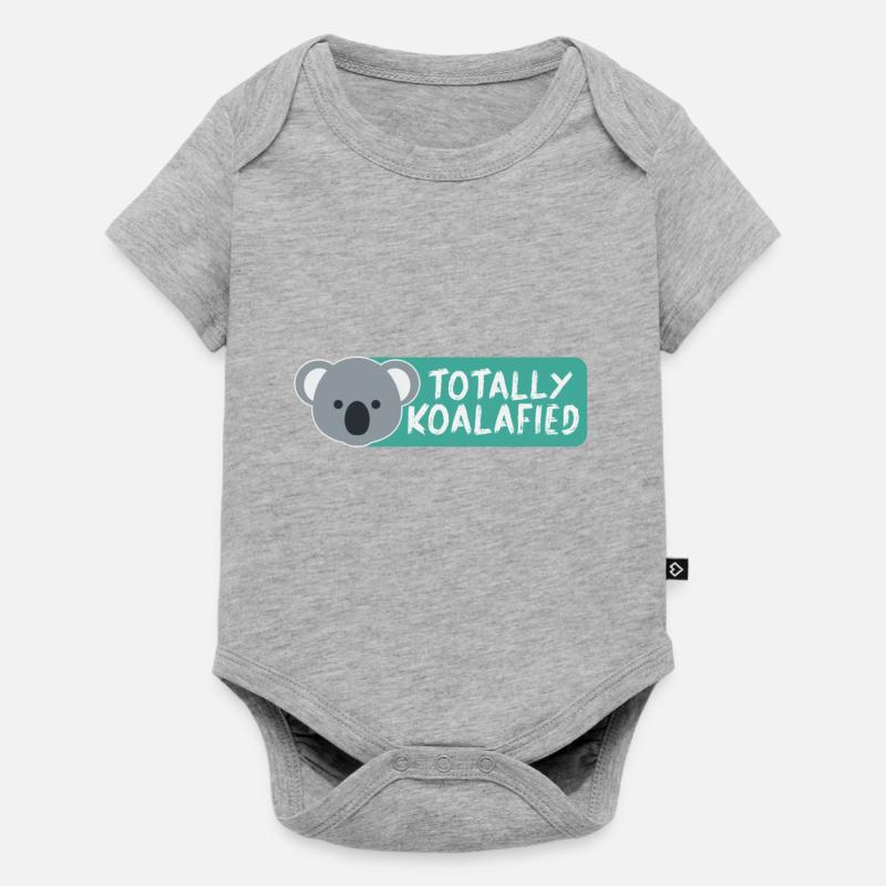 Koala Koala ours - Body à manches courtes Premium Bébé - gris chiné