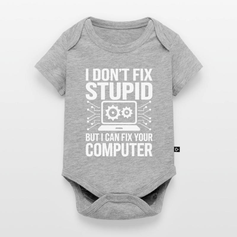 Support Administrateur Nerd Computer Tech Body à manches courtes Premium Bébé