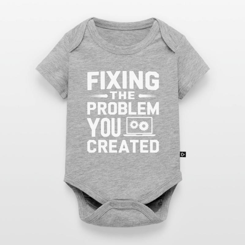 Support Administrateur Nerd Computer Tech Body à manches courtes Premium Bébé