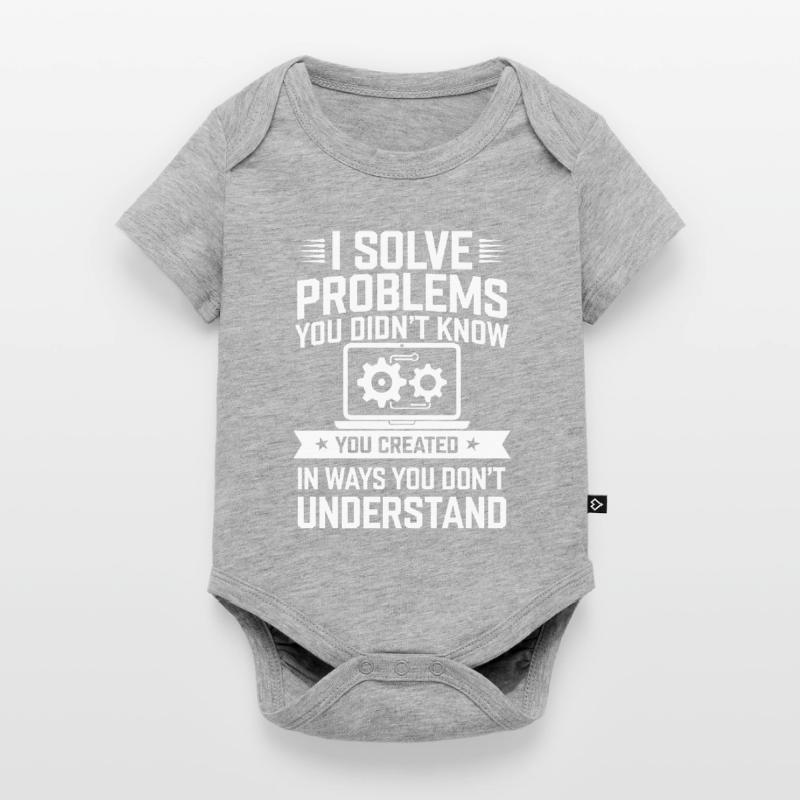 Support Administrateur Nerd Computer Tech Body à manches courtes Premium Bébé