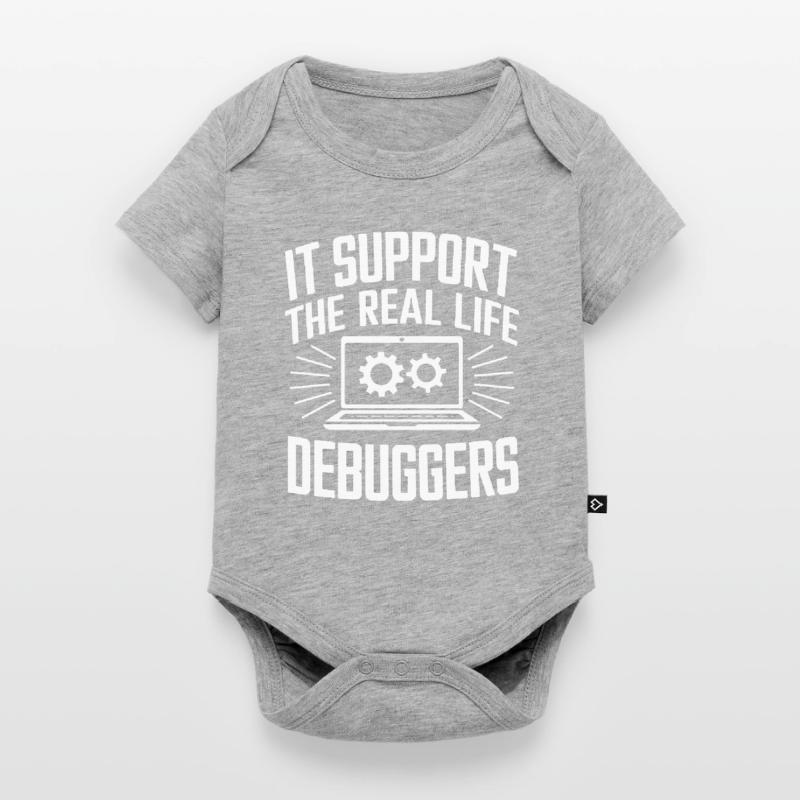Support Administrateur Nerd Computer Tech Body à manches courtes Premium Bébé