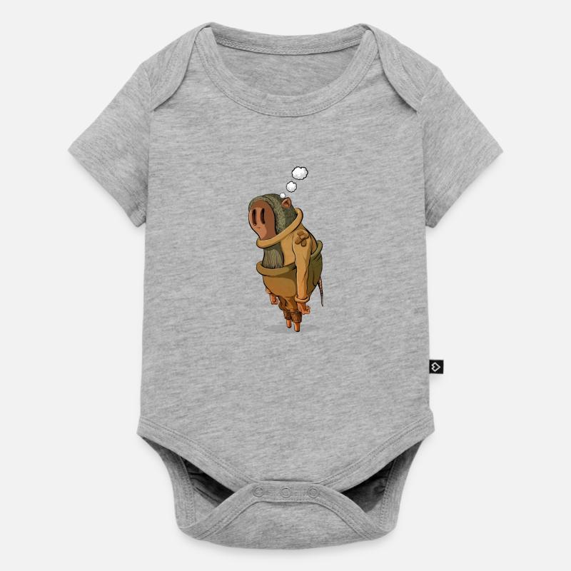 Character - Body à manches courtes Premium Bébé - gris chiné