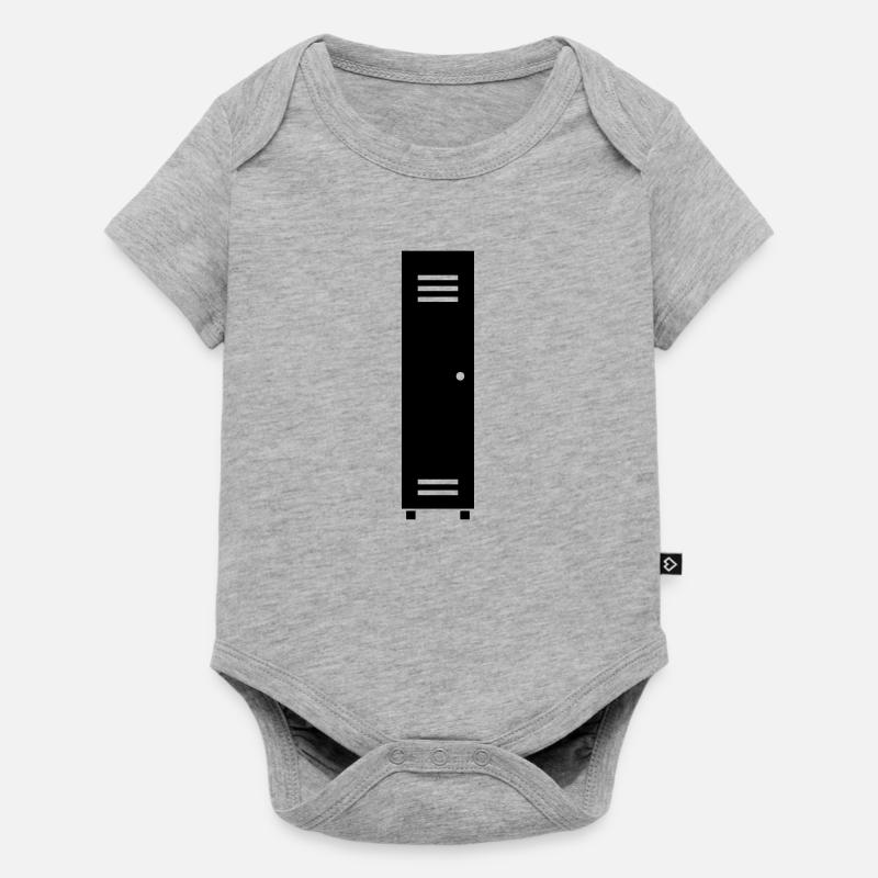 cabinet - Body à manches courtes Premium Bébé - gris chiné