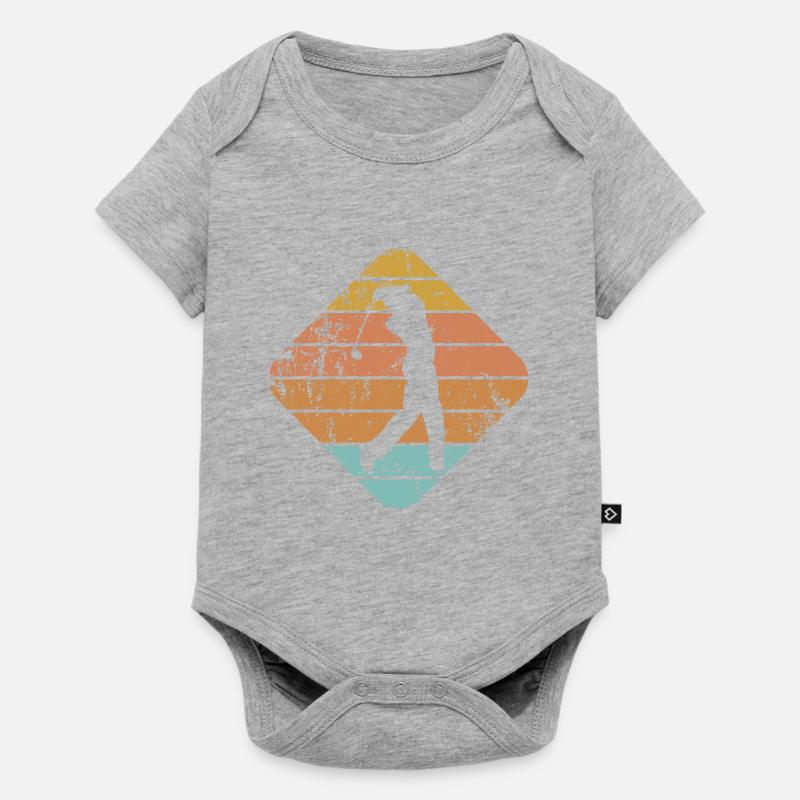 Golf - Body à manches courtes Premium Bébé - gris chiné