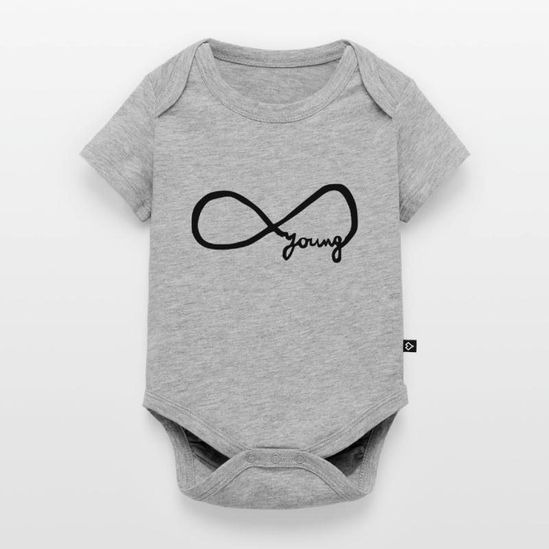 infinity_young Baby Premium short-sleeve bodysuit