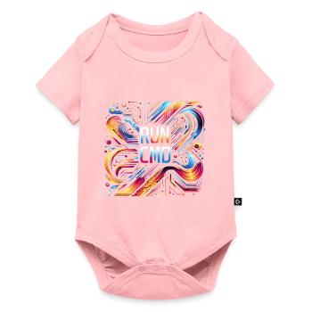 Exécuter Cmd 42 - Body à manches courtes Premium Bébé - rose - Devant