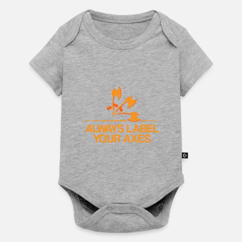 Math Teacher Math Geometry School Mathematics - Baby Premium short-sleeve bodysuit - heather grey