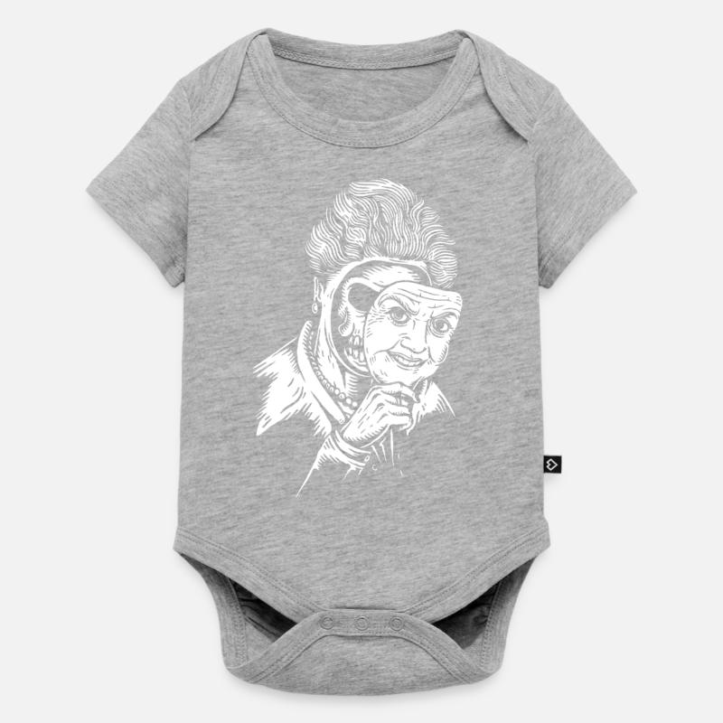 Assassiner She Wrote - Body à manches courtes Premium Bébé - gris chiné