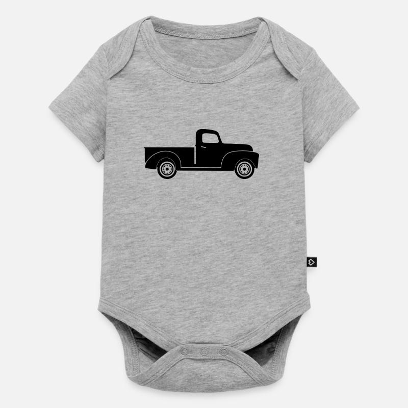 Pick-up - Body à manches courtes Premium Bébé - gris chiné