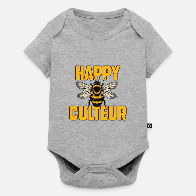 Apiculteur - Body à manches courtes Premium Bébé - gris chiné