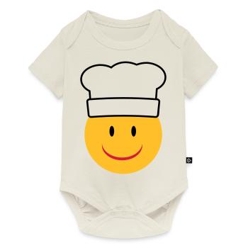 cook - Baby Premium short-sleeve bodysuit - off white - Front