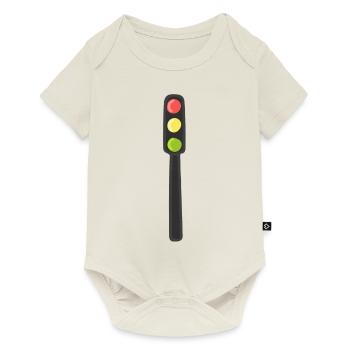 Feux de signalisation - Body à manches courtes Premium Bébé - blanc cassé - Devant