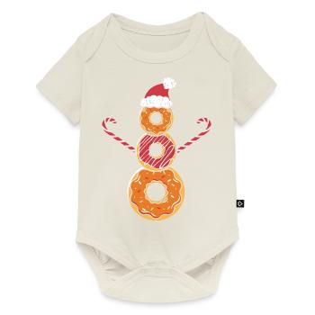 Christmas Santa Claus Gifts - Baby Premium short-sleeve bodysuit - off white - Front