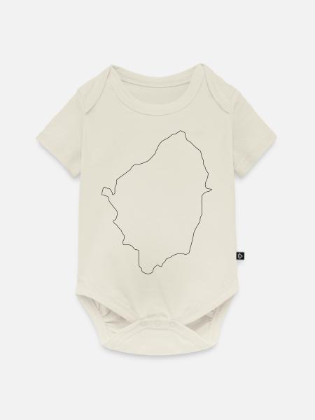 Naxos - Baby Premium Kurzarmbody - Naturweiß