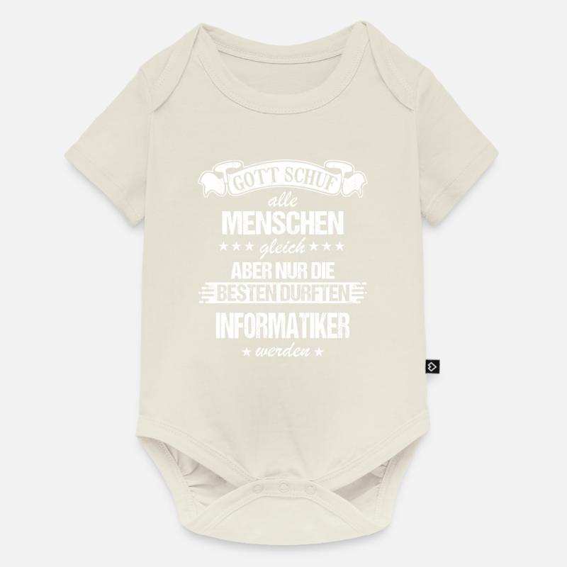 Informatiker Programmierer Informatik Spruch - Baby Premium Kurzarmbody - Naturweiß