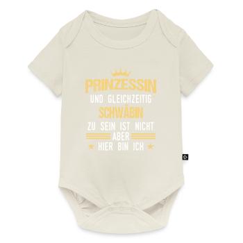 Schwaben Schwabe Schwaben Oberschwaben - Baby Premium Kurzarmbody - Naturweiß - Vorne