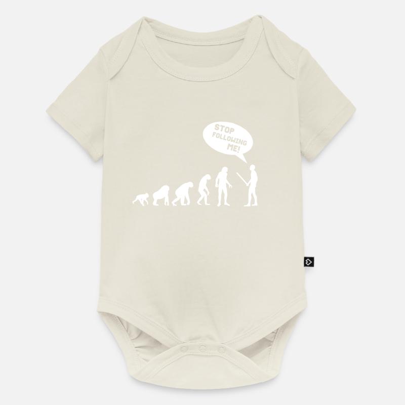 EVOLUTION - Body à manches courtes Premium Bébé - blanc cassé