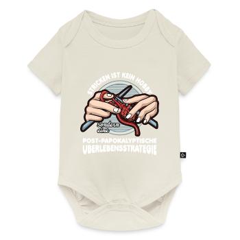 Stricken - postapokalyptische überlebensstrategie - Baby Premium Kurzarmbody - Naturweiß - Vorne