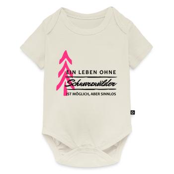 Leben ohne Schwarzwälder sinnlos - Baby Premium Kurzarmbody - Naturweiß - Vorne