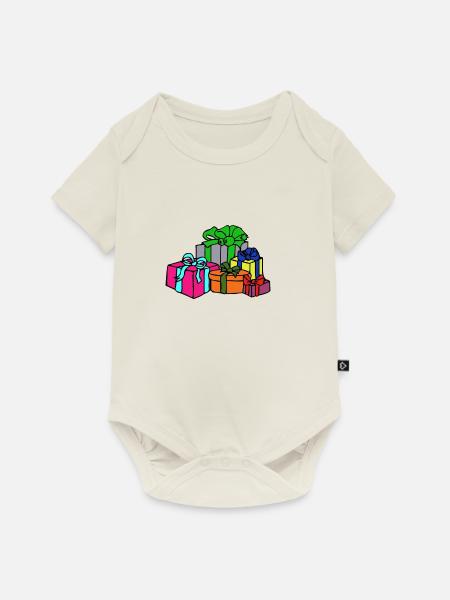 geschenke - Baby Premium Kurzarmbody - Naturweiß