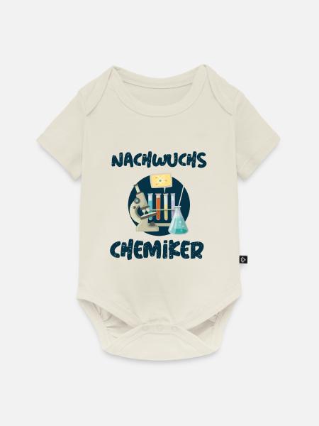 Nachwuchschemiker Chemikerin Chemie Labor Laborant - Baby Premium Kurzarmbody - Naturweiß