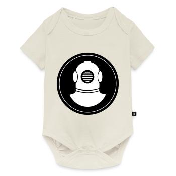Cercle de casques de plongée - Body à manches courtes Premium Bébé - blanc cassé - Devant