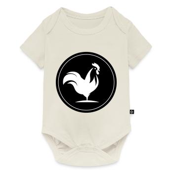 Hahn Animal Circle - Baby Premium short-sleeve bodysuit - off white - Front