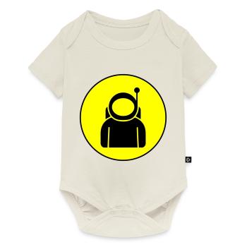 Astronaut icon icon - Baby Premium short-sleeve bodysuit - off white - Front