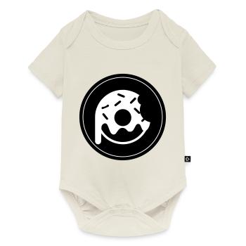 Donut Symbol - Baby Premium short-sleeve bodysuit - off white - Front