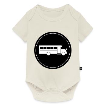 School school bus - Baby Premium short-sleeve bodysuit - off white - Front