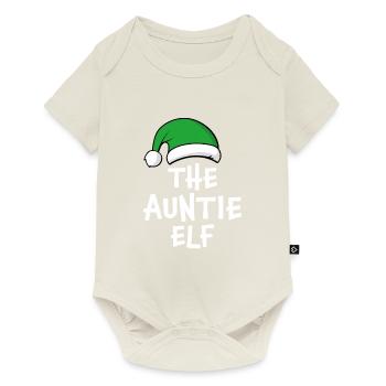 La tante elfe - Body à manches courtes Premium Bébé - blanc cassé - Devant