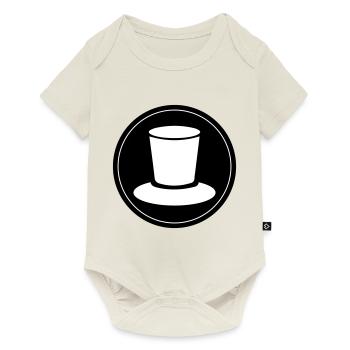 Cercle de palefrenier cylindrique - Body à manches courtes Premium Bébé - blanc cassé - Devant