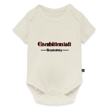 Eisenhüttenstadt - Baby Premium Kurzarmbody - Naturweiß - Vorne