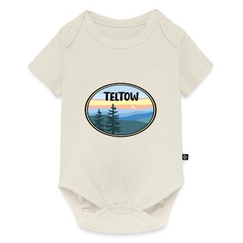 Teltow - Baby Premium Kurzarmbody - Naturweiß - Vorne