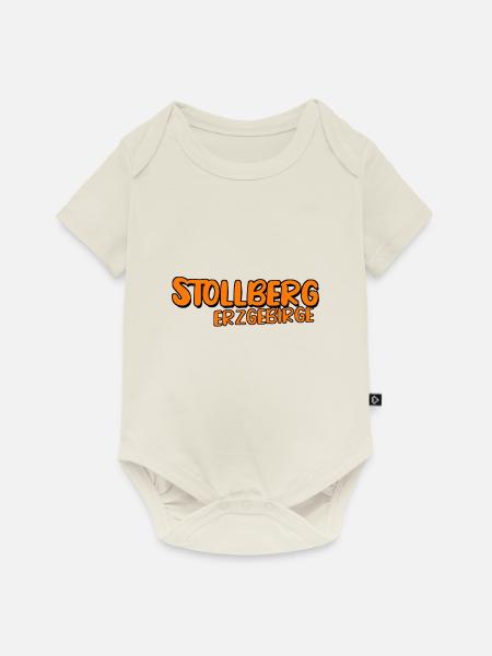 Stollberg - Baby Premium Kurzarmbody - Naturweiß