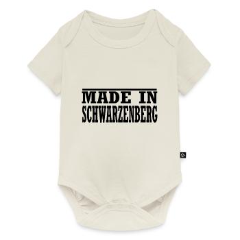 Schwarzenberg - Baby Premium Kurzarmbody - Naturweiß - Vorne