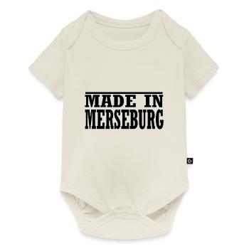 Merseburg - Baby Premium Kurzarmbody - Naturweiß - Vorne